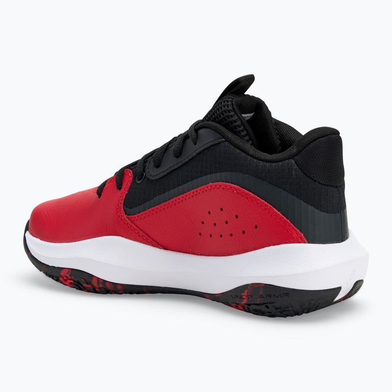 Încălțăminte de baschet pentru copii Under Armour GS Lockdown 7 red/black/white 3