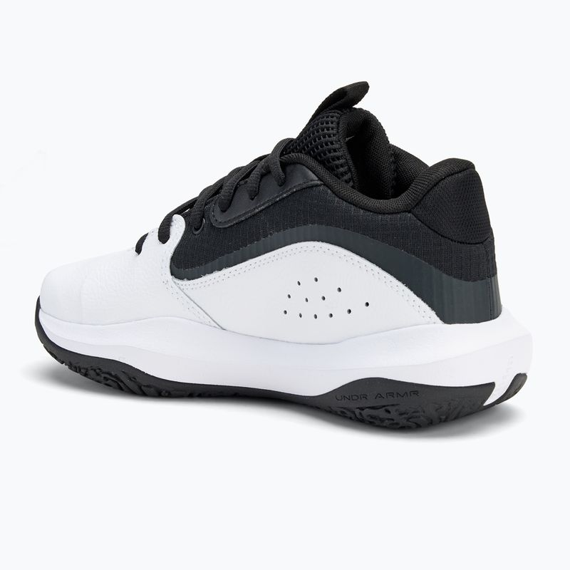 Încălțăminte de baschet pentru copii Under Armour GS Lockdown 7 white/black/black 3