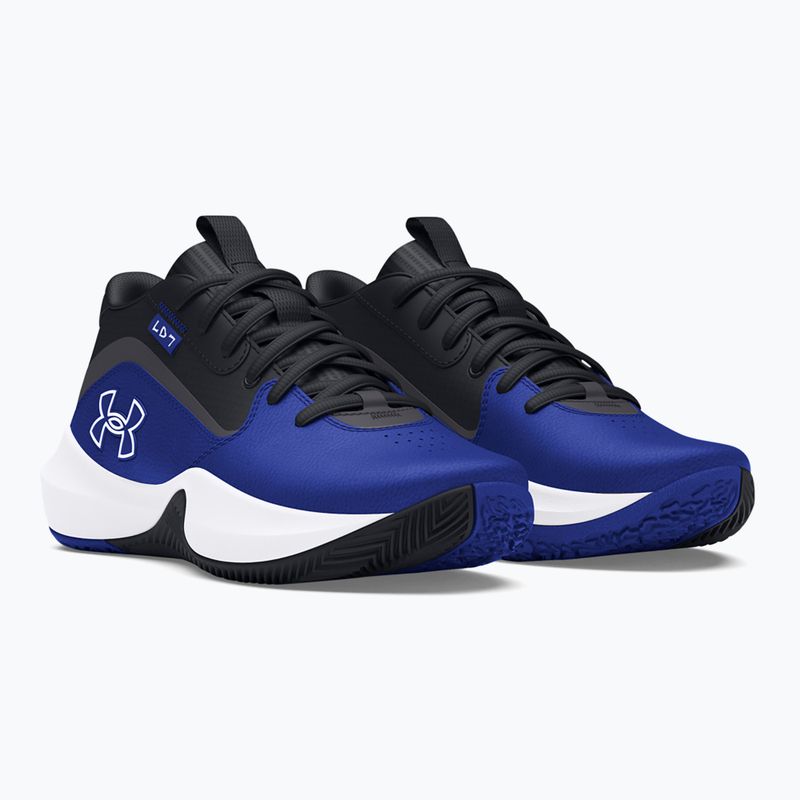 Încălțăminte de baschet pentru copii Under Armour GS Lockdown 7 team royal/black/white 3