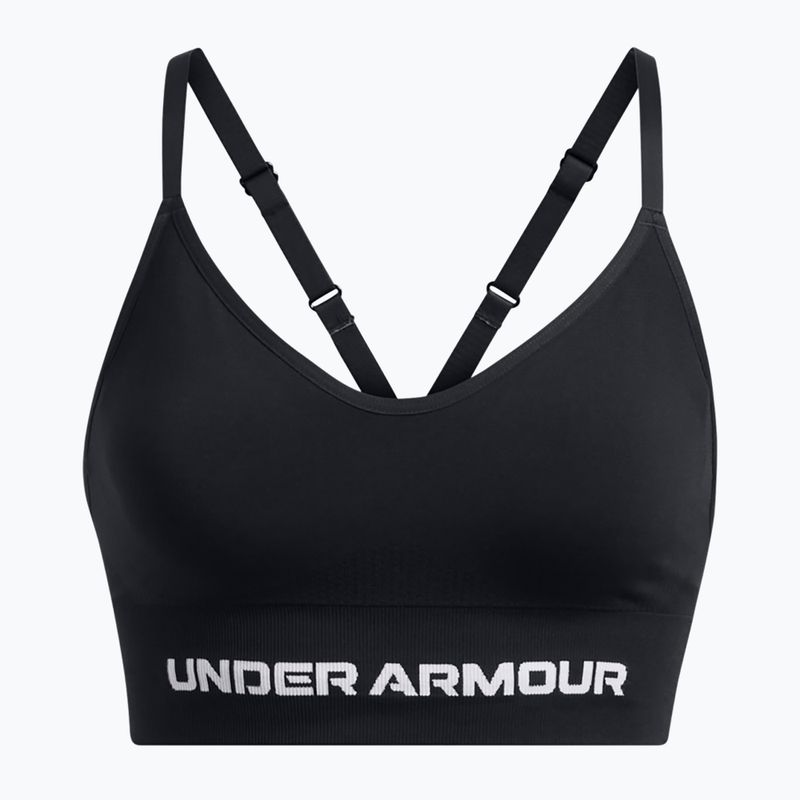 Sutien de antrenament  Under Armour Vanish Seamless Low black / white 4