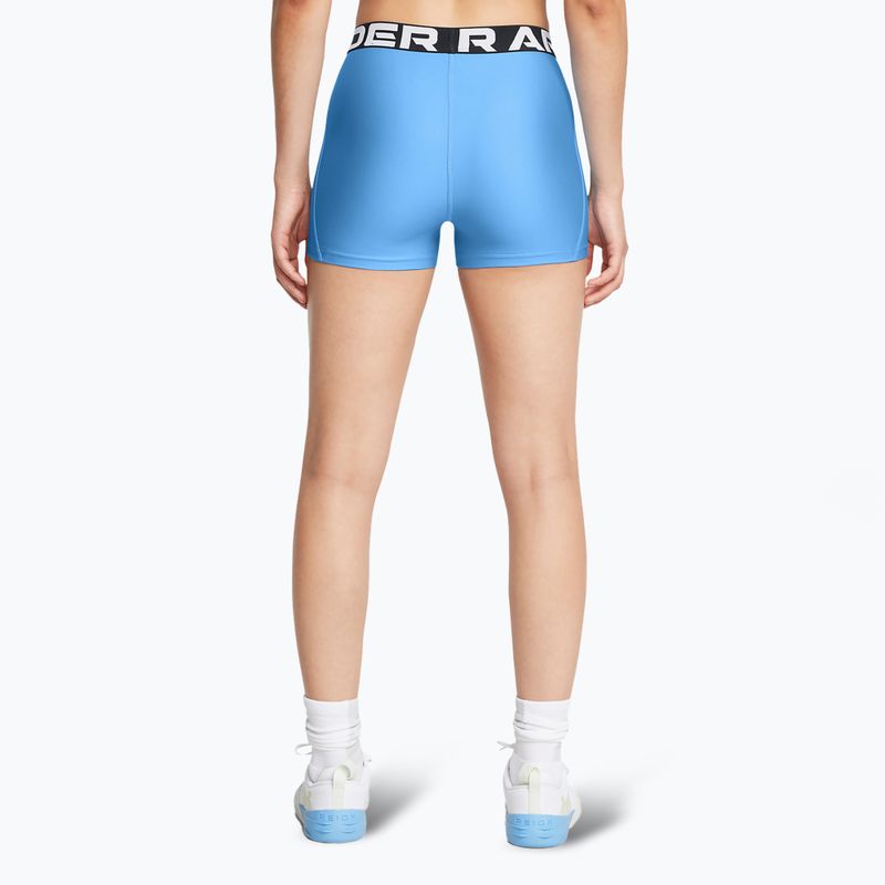 Pantaloni scurți pentru femei Under Armour HG Authentics horizon blue/white 3