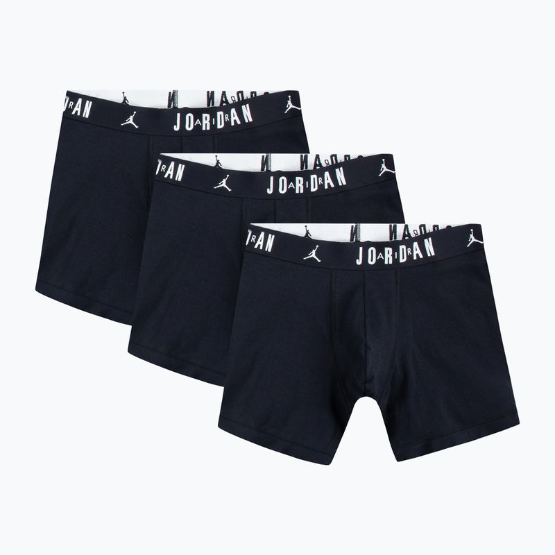 Boxeri bărbătești Jordan JHM Flight Cotton Core 3 perechi black
