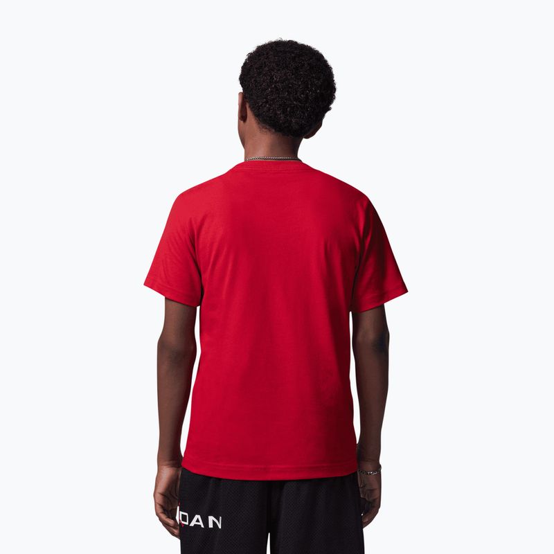 Koszulka dziecięca Nike Jordan Jumpman Air EMB gym red 3