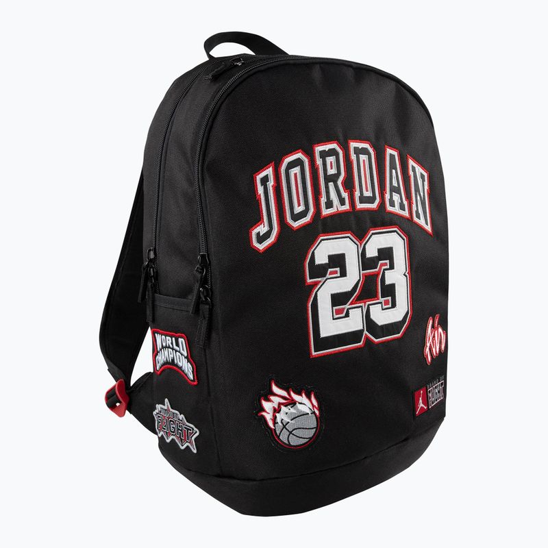 Rucsac de oraș Nike Jordan Jan Jumpman 27 l black/gym red 2