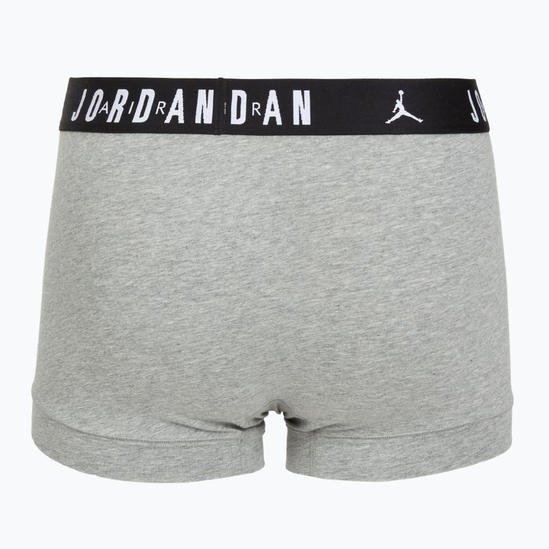 Boxeri pentru bărbați Nike Jrdan JHM Flight Cotton Trunk 3 perechi gym red/black 3