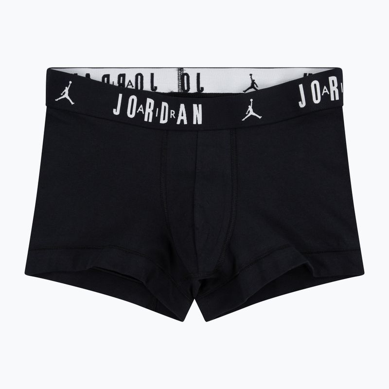 Boxeri pentru bărbați Nike Jrdan JHM Flight Cotton Trunk 3 perechi black 3
