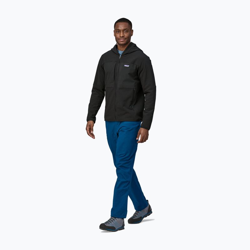 Geacă softshell pentru bărbați Patagonia R2 TechFace Hoody black 2