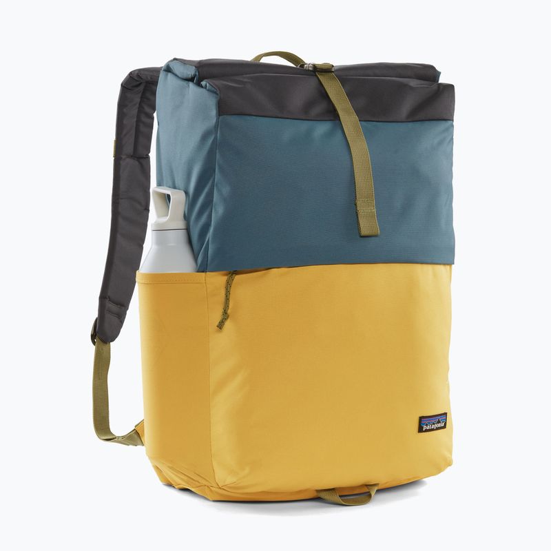 Rucsac de oraș Patagonia Fieldsmith Roll Top Pack 30 l surfboard yellow/abalone blue 4