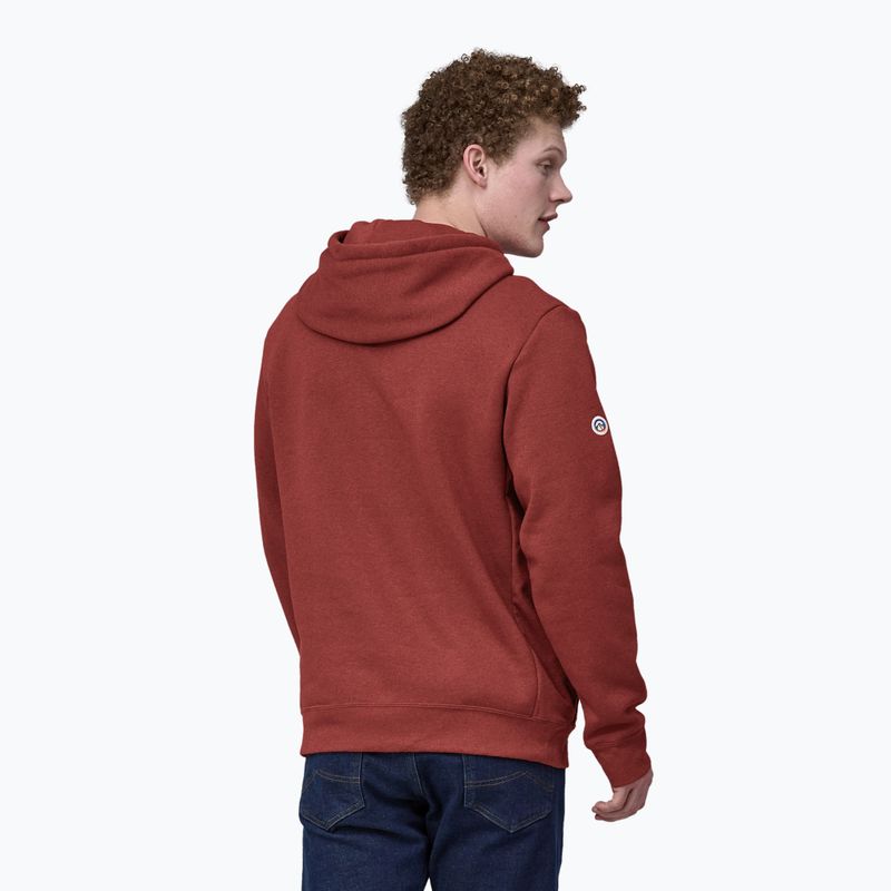 Patagonia Fitz Roy Icon Uprisal Hoody mangrove roșu 2