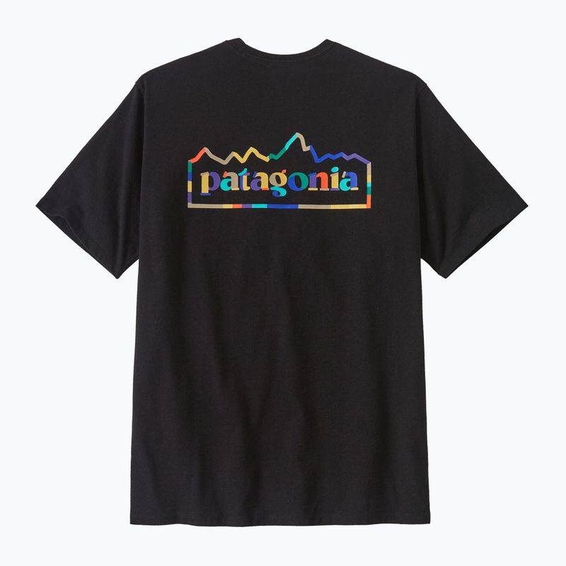 Tricou pentru bărbați Patagonia Unity Fitz Responsibili ink black 4