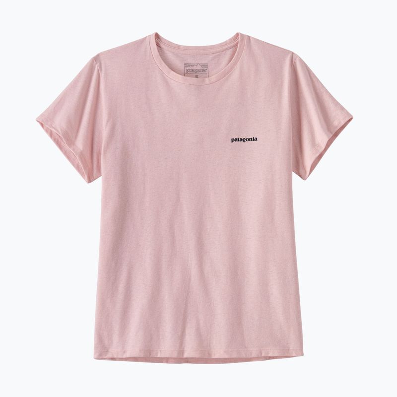 Tricou de trekking pentru femei  Patagonia P-6 Logo Responsibili-Tee whisker pink 3