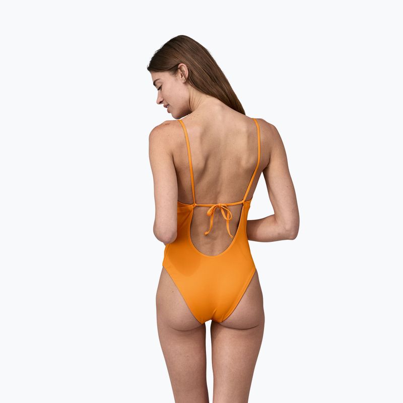 Costum de baie o singură piesă pentru femei Patagonia Reversible Sunrise Slide kishu orange 5