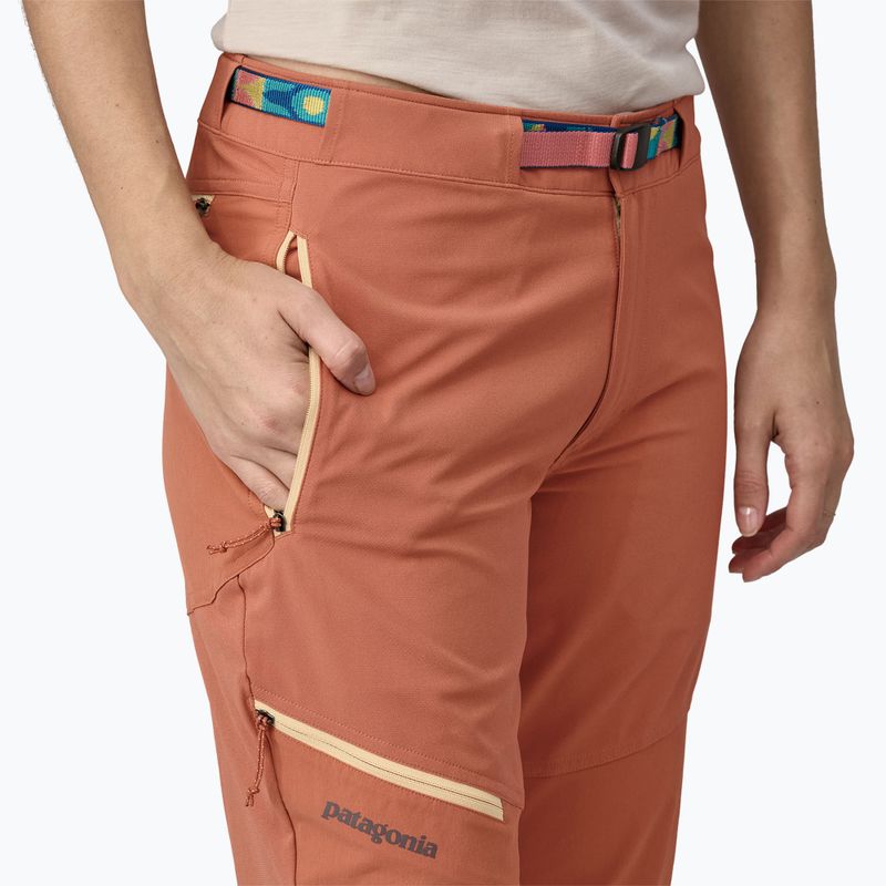 Pantaloni de trekking pentru femei Patagonia Terravia Alpine Pants sienna clay 4