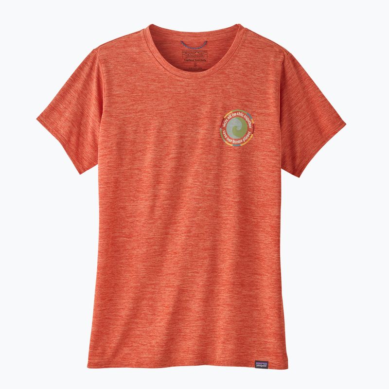 Tricou pentru femei Patagonia Cap Cool Daily Graphic Shirt unity fitz/pimento red x-dye 3