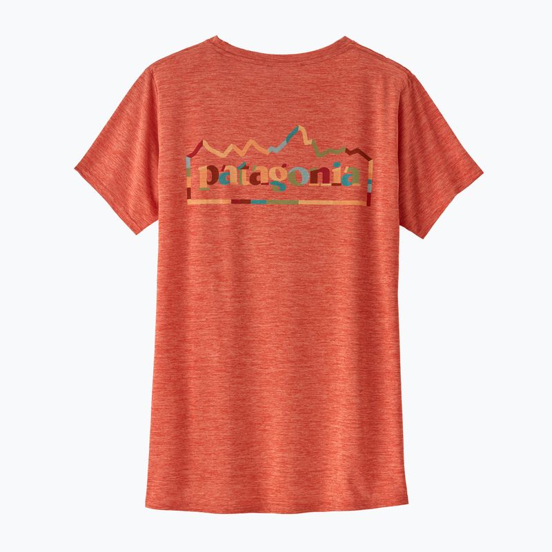Tricou pentru femei Patagonia Cap Cool Daily Graphic Shirt unity fitz/pimento red x-dye 4