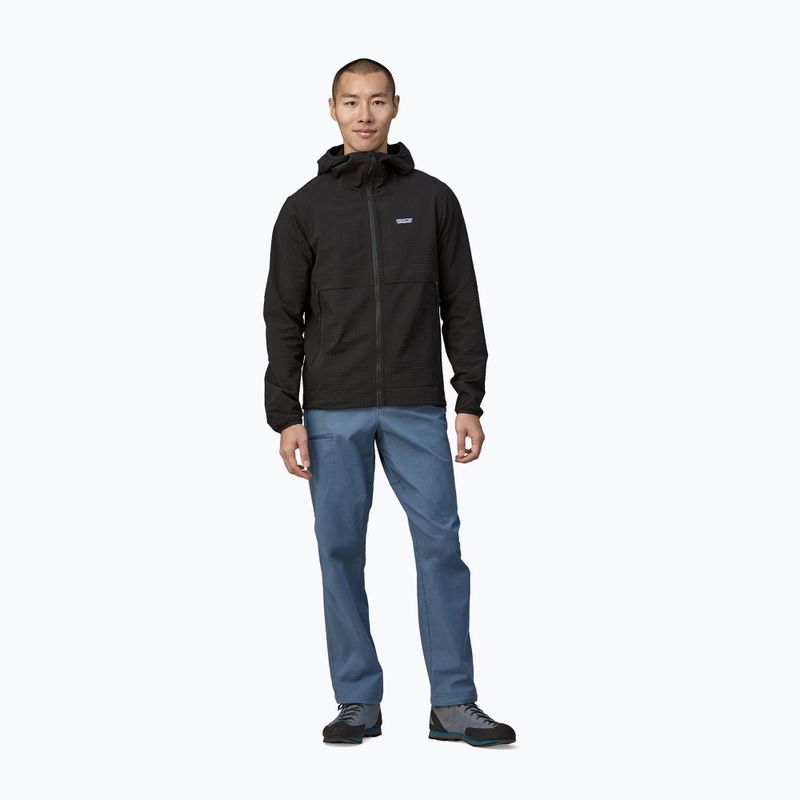 Hanorac pentru bărbați Patagonia R1 TechFace Hoody black 2