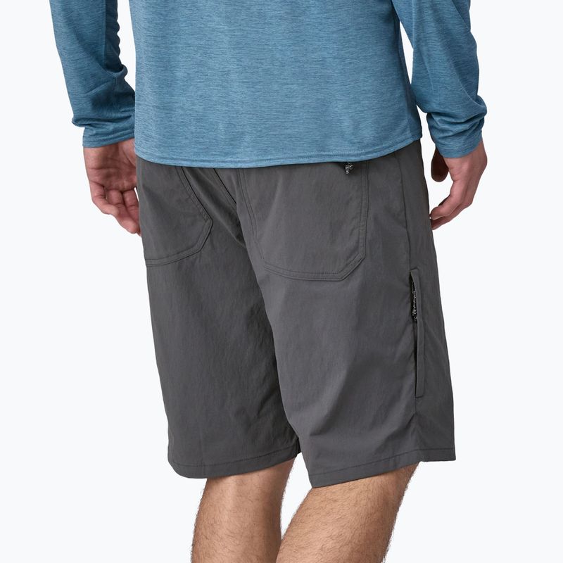Pantaloni scurți de trekking pentru bărbați Patagonia Quandary forge grey 4