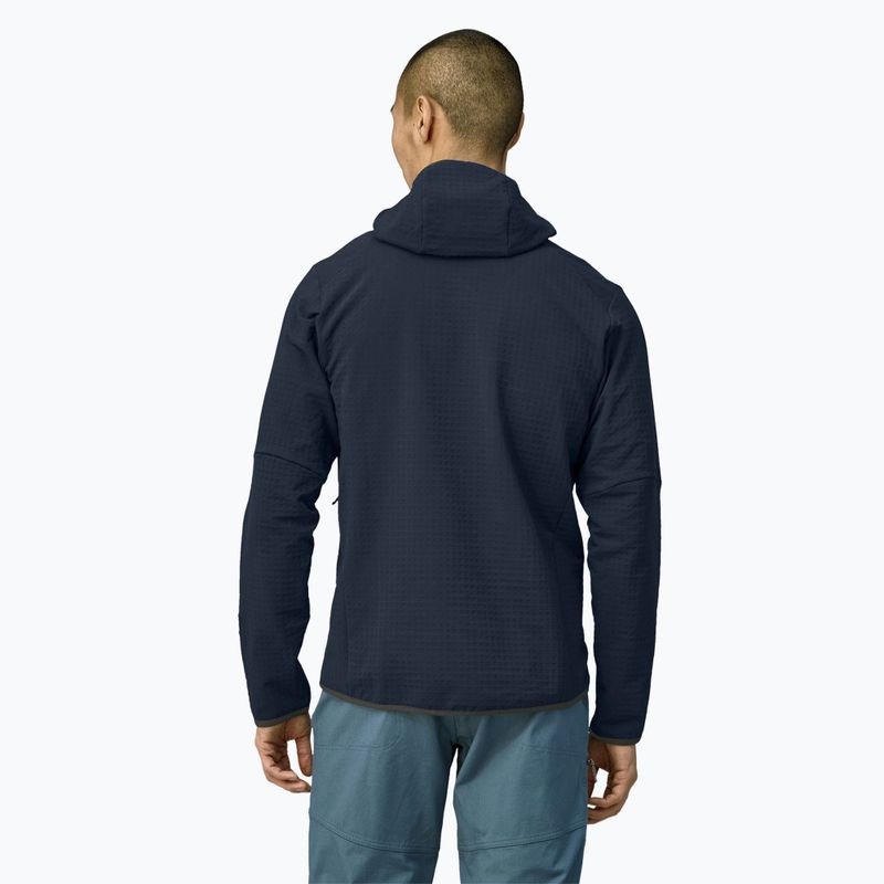 Geacă softshell pentru bărbați  Patagonia R2 TechFace Hoody new navy 3