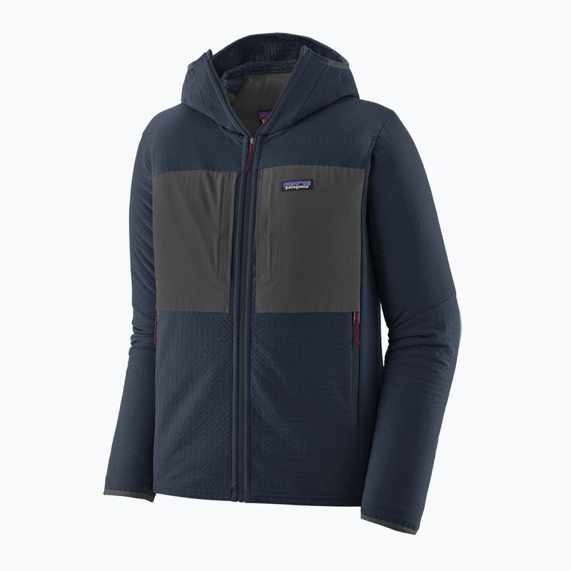 Geacă softshell pentru bărbați  Patagonia R2 TechFace Hoody new navy 9