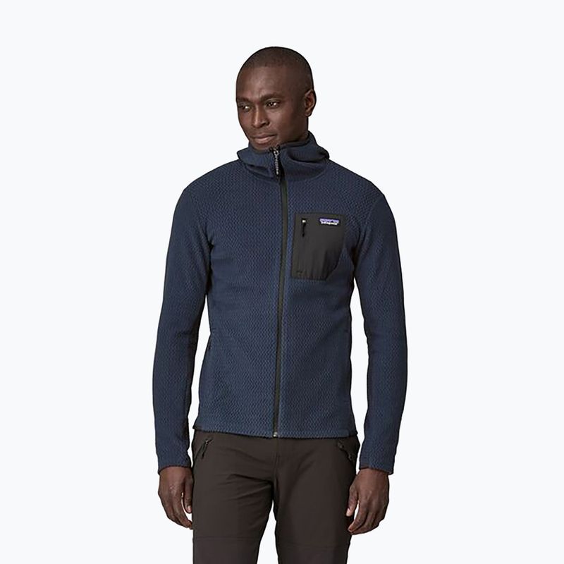 Bluză de trekking pentru bărbați Patagonia R1 Air Full-Zip new navy