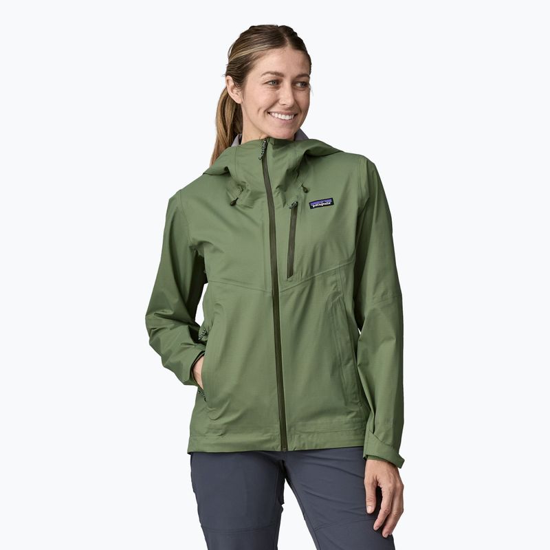 Jachetă de ploaie pentru femei Patagonia Granite Crest Rain terrain green