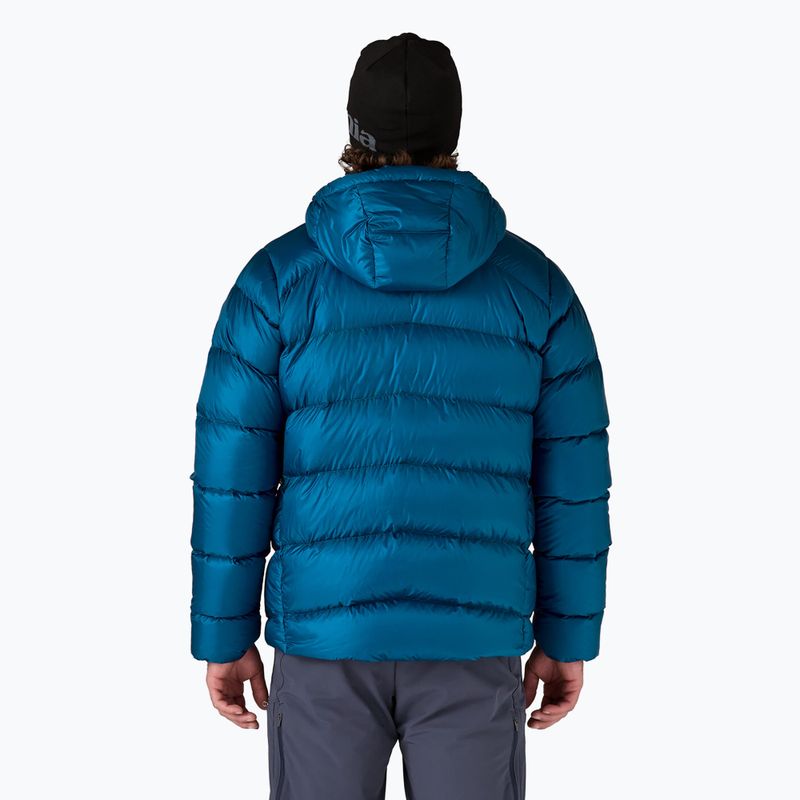 Geacă cu puf pentru bărbați Patagonia Fitz Roy Down Hoody endless blue 2