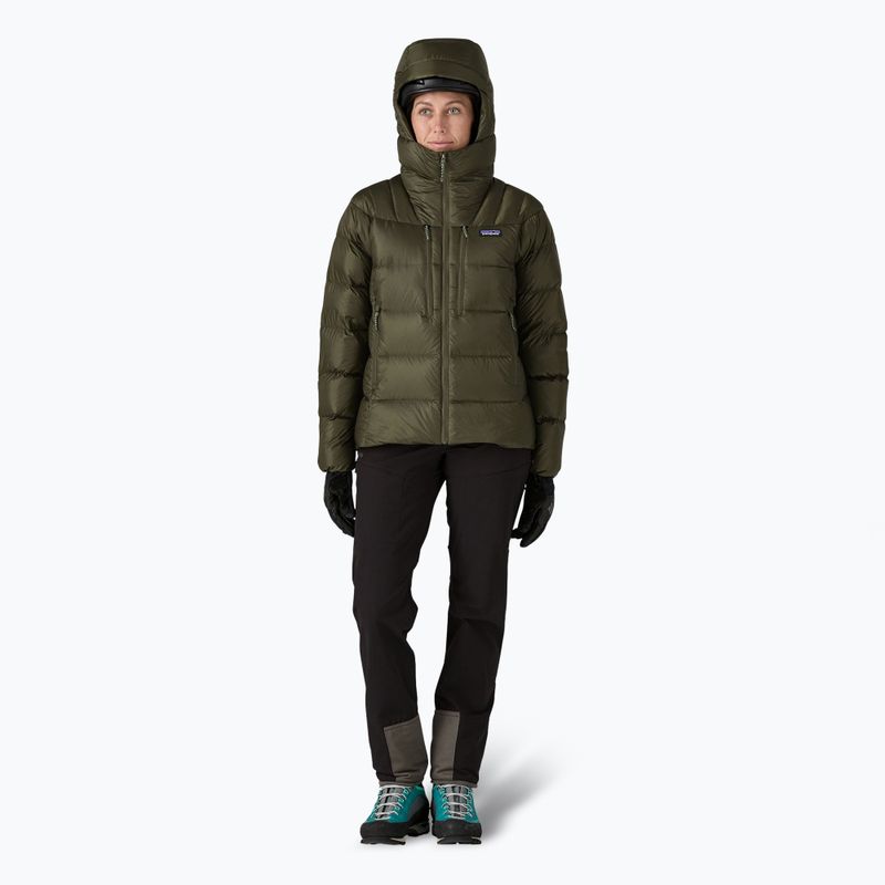 Geacă cu puf pentru femei Patagonia Fitz Roy Down Hoody pine needle green 2