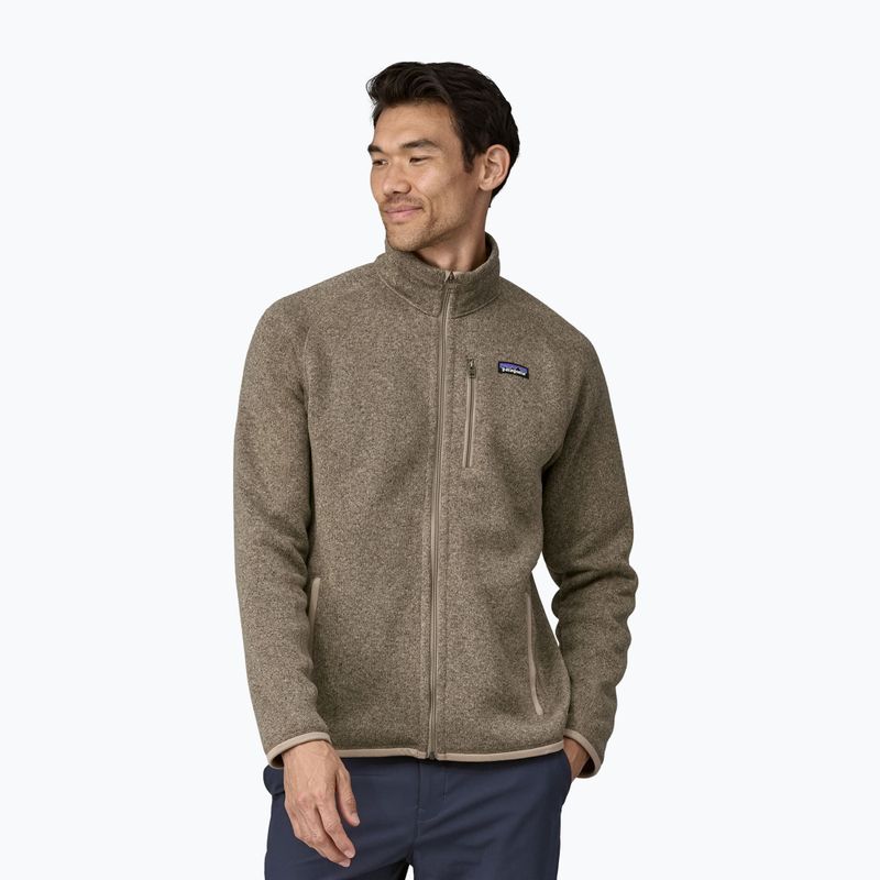 Bluză de trekking pentru bărbați Patagonia Better Sweater Fleece seabird grey