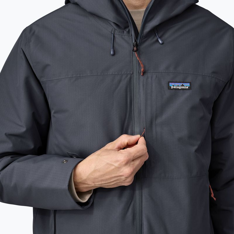 Geacă cu puf pentru bărbați Patagonia Windshadow smolder blue 5