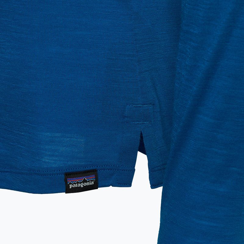 Longsleeve pentru femei Patagonia Cap Cool Merino Blend Graphic fitz roy strata/endless blue 6