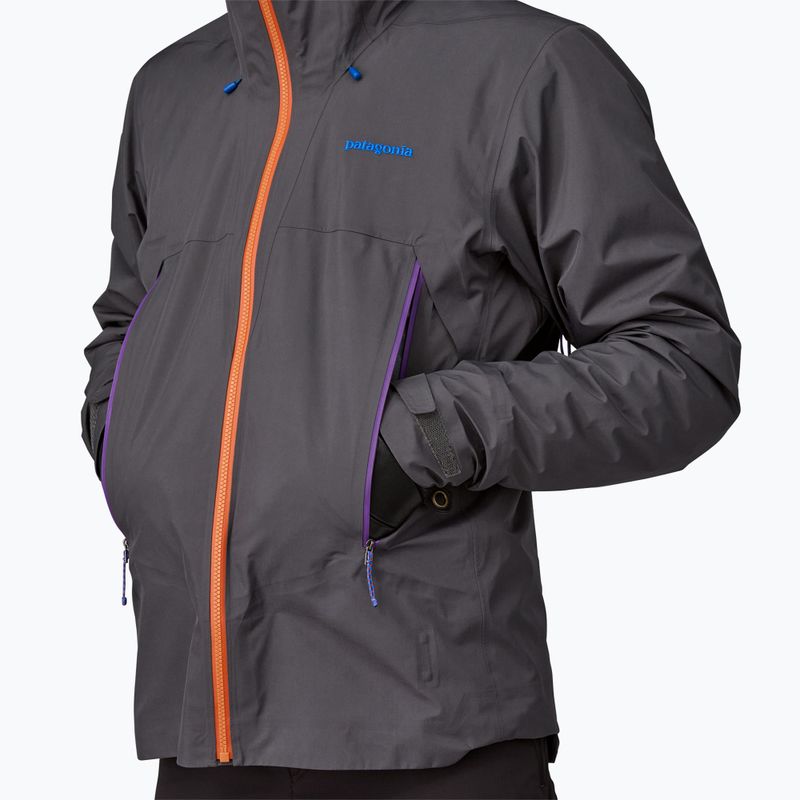 Jachetă de ploaie pentru bărbați  Patagonia Super Free Alpine forge grey 6