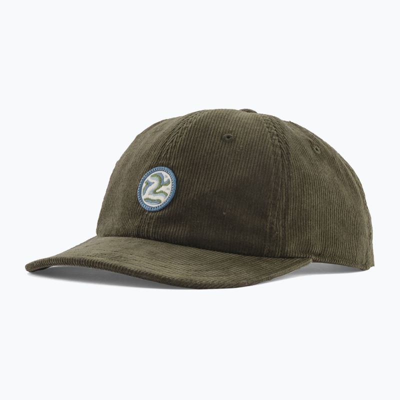 Șapcă Patagonia Corduroy earth currents patch/pine needle green