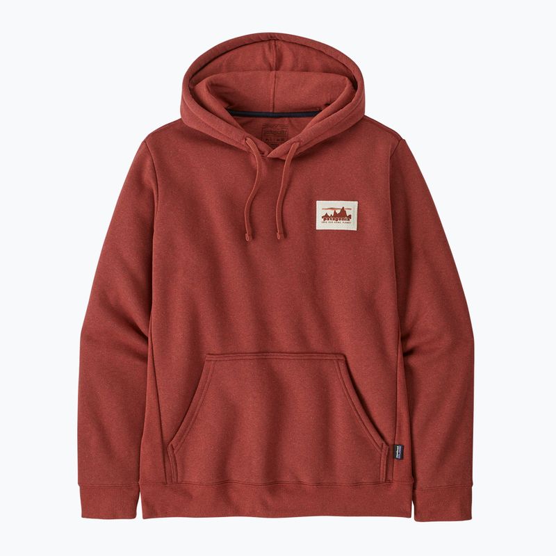 Hanorac pentru bărbați  Patagonia '73 Skyline Uprisal Hoody burnished red 3