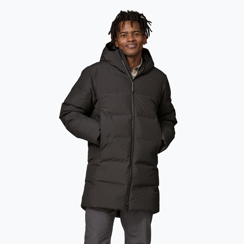 Geacă de puf pentru bărbați Patagonia Jackson Glacier Parka neagră