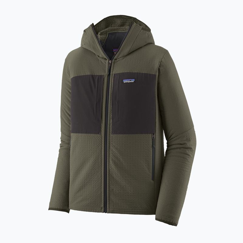 Geacă softshell pentru bărbați  Patagonia R2 TechFace Hoody pine needle green