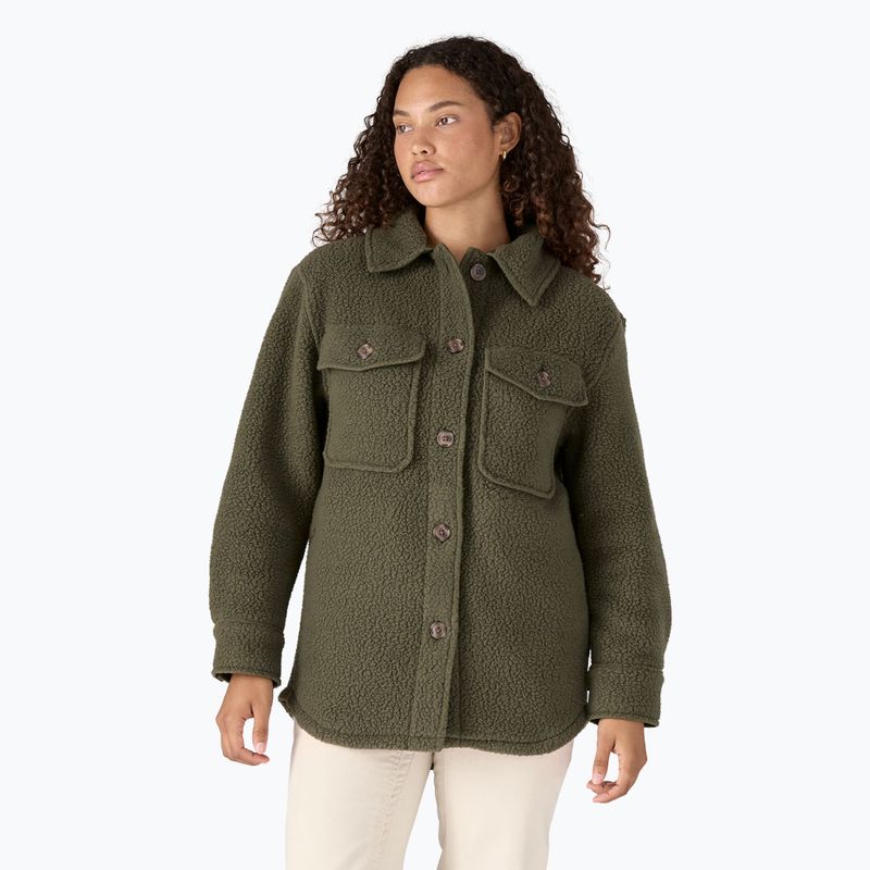 Geacă pentru femei Patagonia Retro Pile Shacket pine needle green