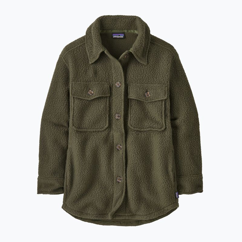 Geacă pentru femei Patagonia Retro Pile Shacket pine needle green 4