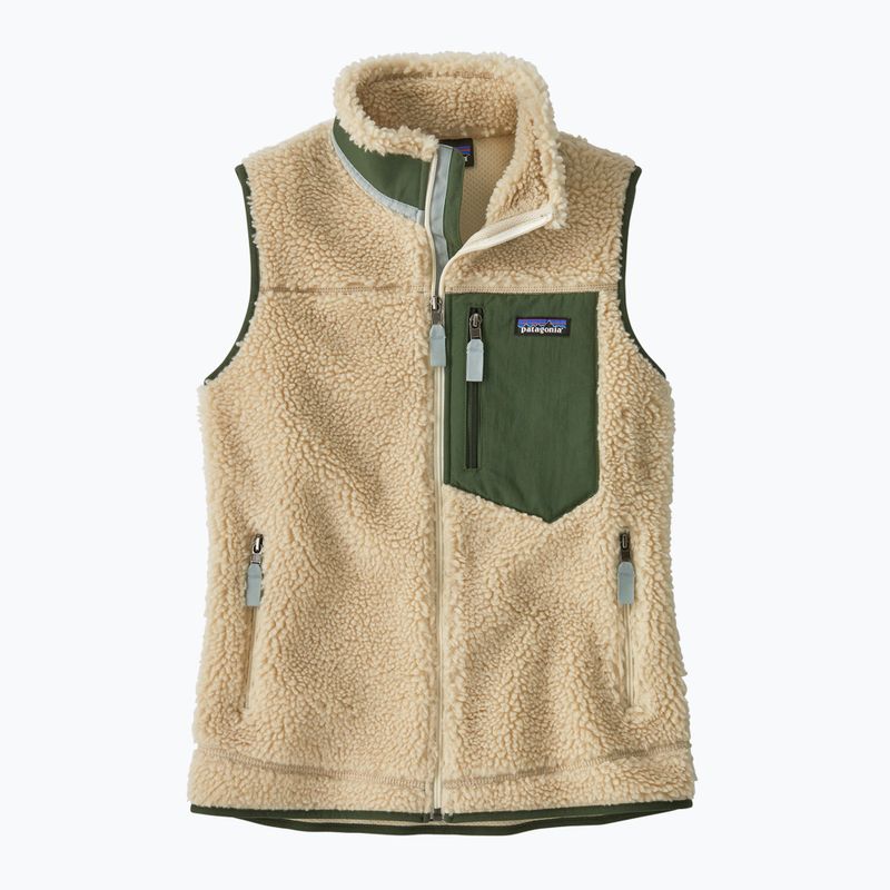 Vestă pentru femei Patagonia Classic Retro-X dark natural/torrey pine green 3
