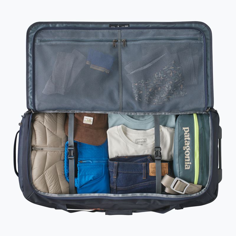 Geantă de voiaj Patagonia Black Hole Wheeled Duffel 100 l smolder blue 3