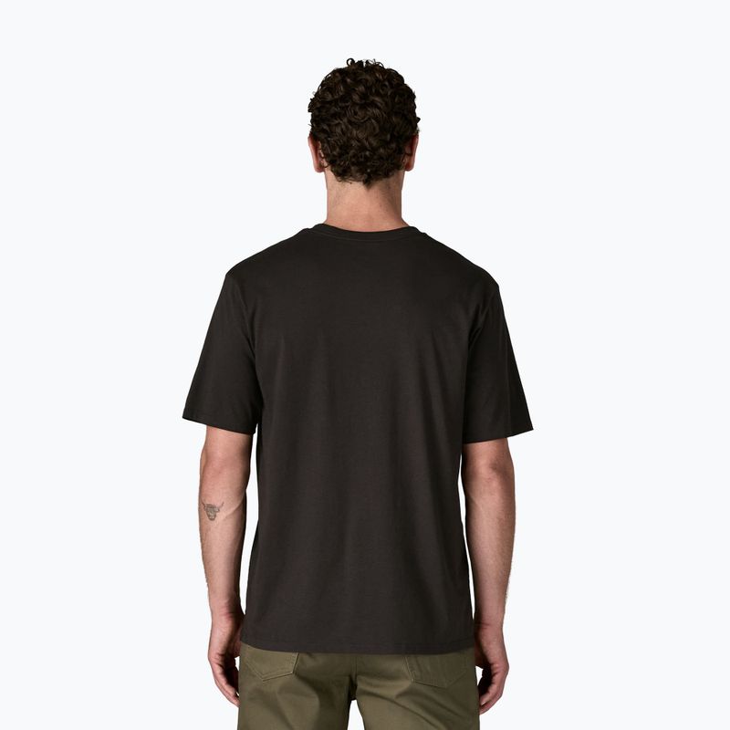 Tricou pentru bărbați Patagonia Daily Pocket Tee black 2