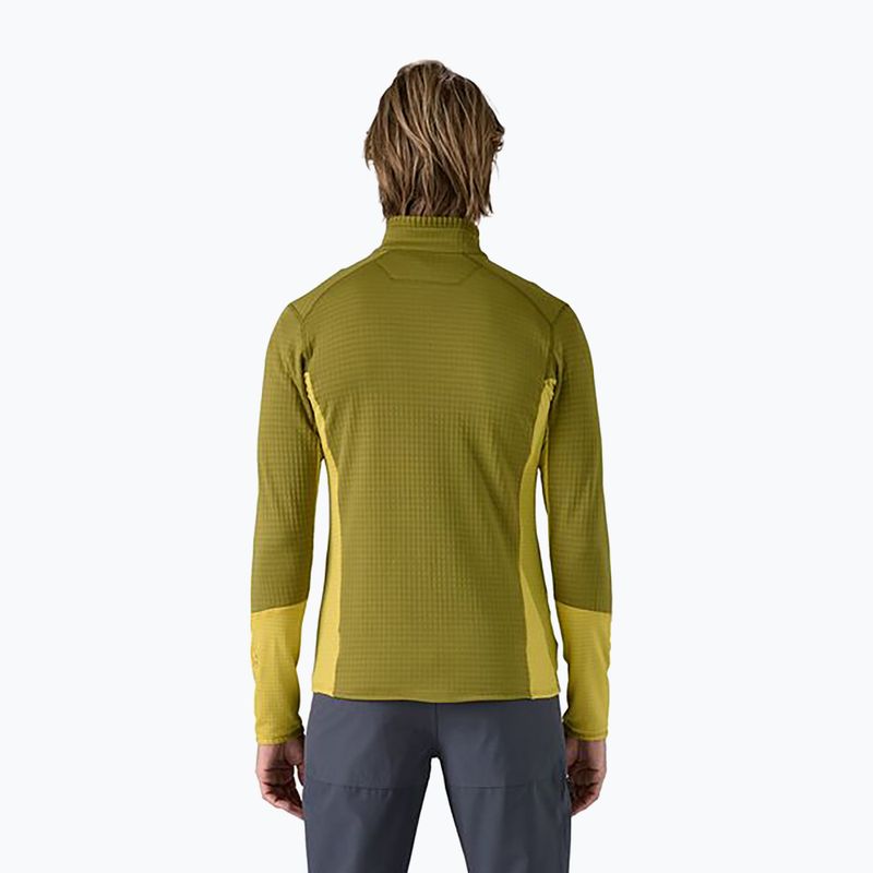 Bluză pentru bărbați Patagonia R1 Hybrid graze green 2