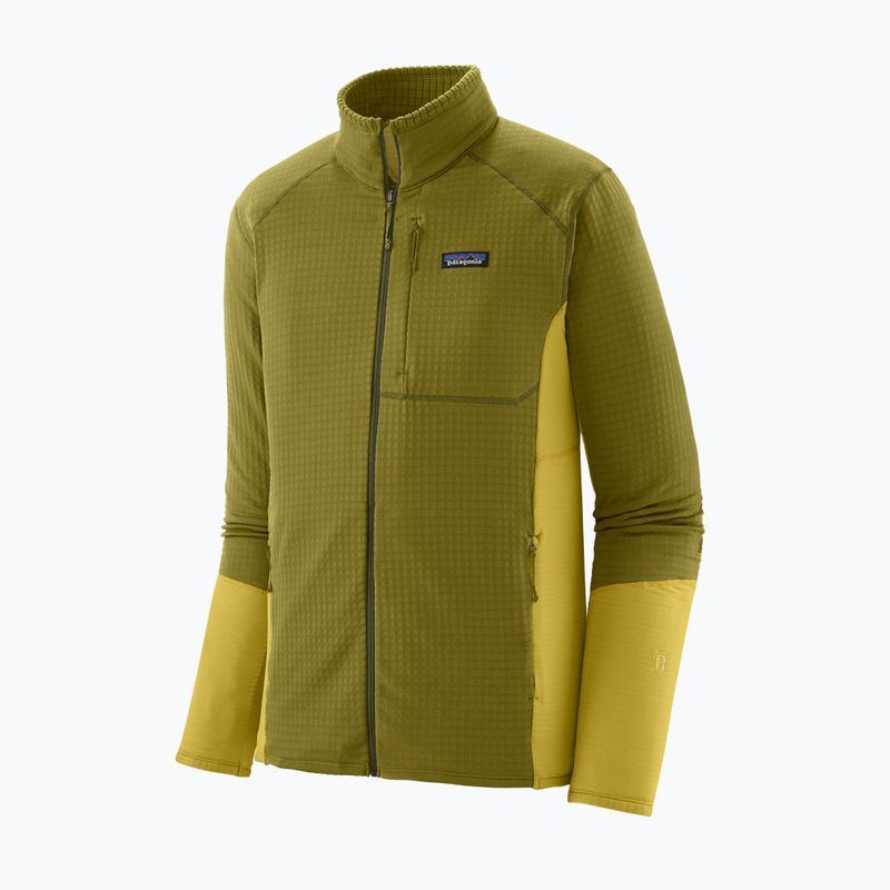 Bluză pentru bărbați Patagonia R1 Hybrid graze green 3