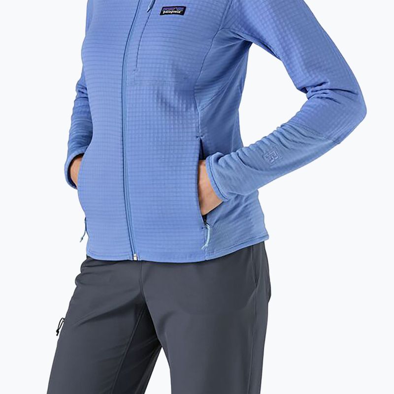 Geacă softshell pentru femei  Patagonia R1 Hybrid abundant blue 5
