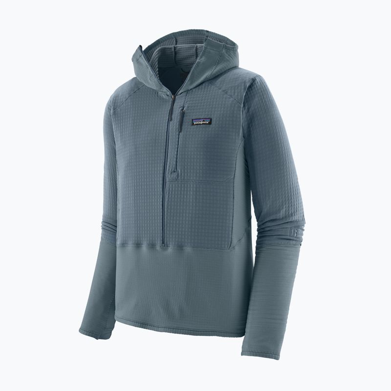 Geacă softshell pentru bărbați Patagonia R1 Hybrid Pullover Hoody utility blue 10