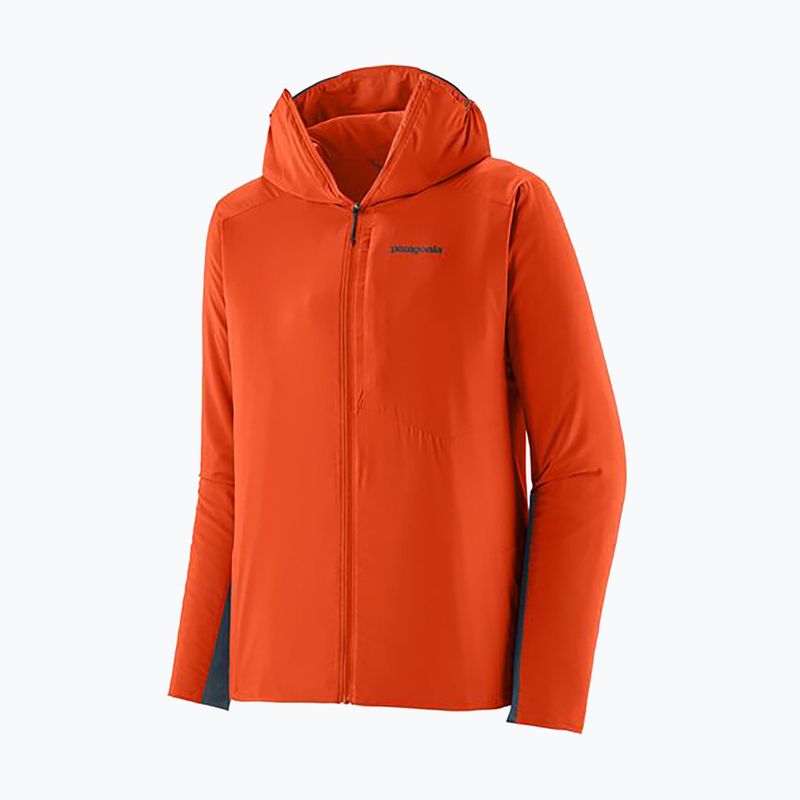 Geacă izolată pentru bărbați Patagonia Nano-Air Ultralight Full-Zip Hoody pollinator orange