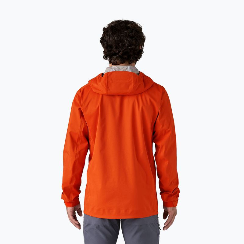 Geacă de ploaie pentru bărbați Patagonia M10 Storm pollinator orange 2