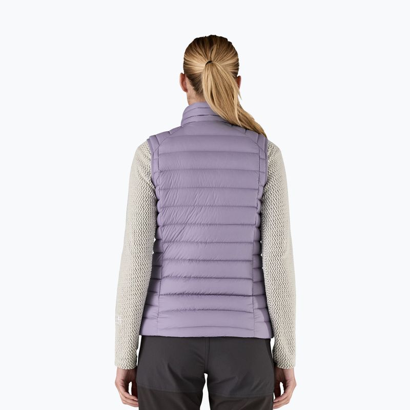 Vestă pentru femei Patagonia Down Sweater concrete purple 2
