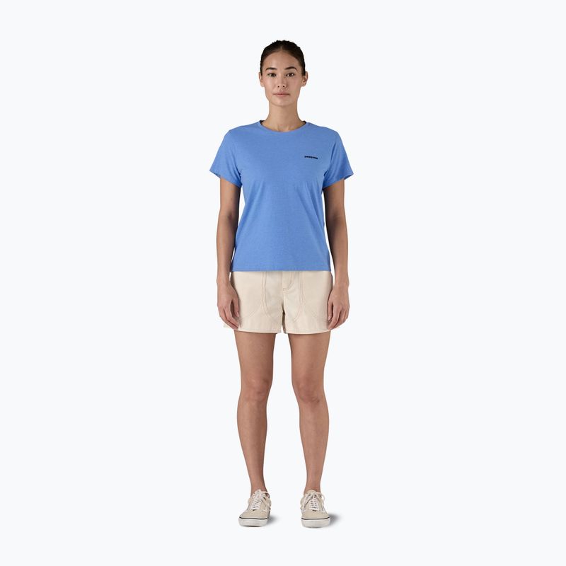 Tricou pentru femei Patagonia P-6 Logo Responsibili-Tee abundant blue 8