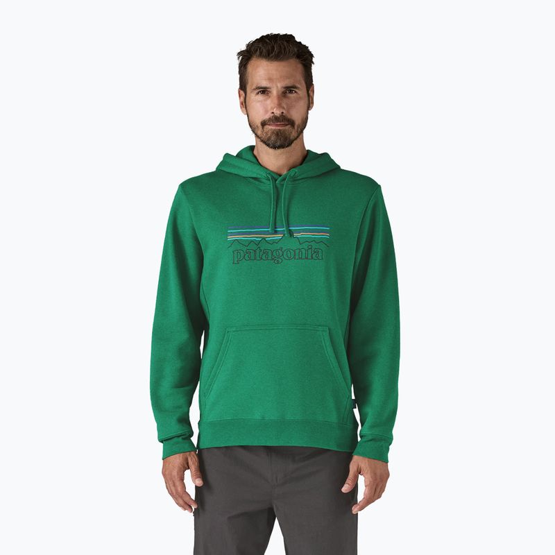 Bluză Patagonia P-6 Logo Uprisal p-6 outline/heartleaf green