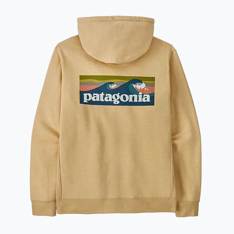 Hanorac Patagonia Boardshort Logo Uprisal Hoody beeswax tan 2